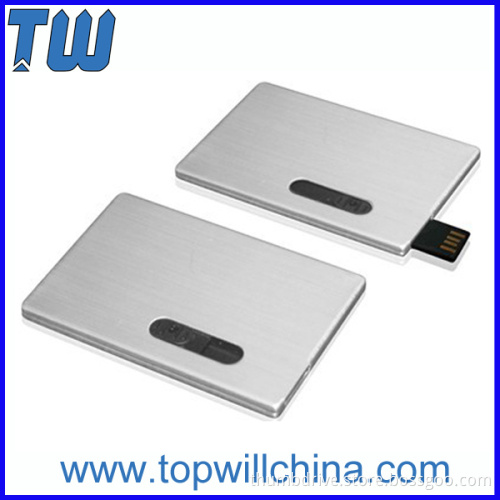 Metal Sliding Creidt Card 8GB Pen Drive